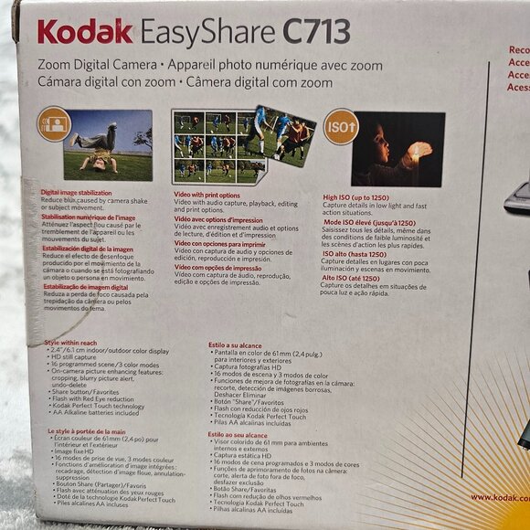 New Kodak EasyShare C713 7MP Digital Camera Sealed In Original Package - Picture 2 of 9